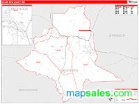 Silver Bow County, MT Wall Map Zip Code