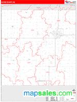 Adams County, NE Wall Map