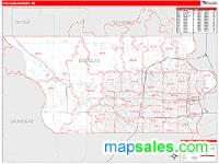 Douglas County, NE Wall Map