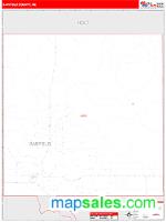 Garfield County, NE Wall Map Zip Code