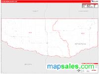 Keya Paha County, NE Wall Map