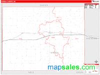 Kimball County, NE Wall Map