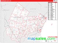 Rockingham County, NH Wall Map