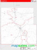 Eddy County, NM Wall Map Zip Code