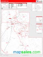 Otero County, NM Wall Map Zip Code