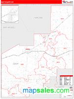 Quay County, NM Wall Map Zip Code
