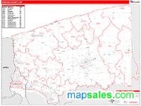 Niagara County, NY Wall Map