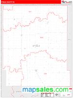 Steele County, ND Wall Map Zip Code