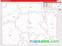 Paulding County, OH Wall Map