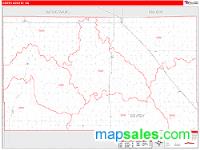 Dewey County, OK Wall Map