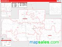 Payne County, OK Wall Map Zip Code