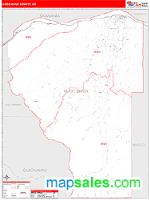 Hood River County, OR Wall Map Zip Code