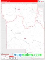 Wheeler County, OR Wall Map