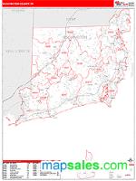 Washington County, RI Wall Map