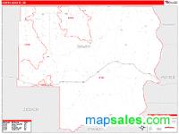 Dewey County, SD Wall Map Zip Code