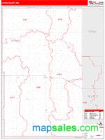 Hand County, SD Wall Map Zip Code