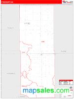Hyde County, SD Wall Map Zip Code