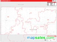 McPherson County, SD Wall Map Zip Code