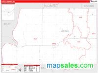 Potter County, SD Wall Map