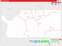 Sully County, SD Wall Map Zip Code