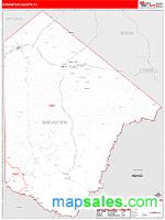 Brewster County, TX Wall Map Zip Code