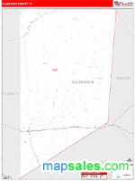 Culberson County, TX Wall Map Zip Code