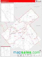 Karnes County, TX Wall Map