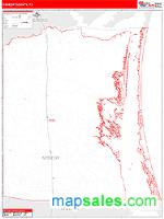Kenedy County, TX Wall Map Zip Code