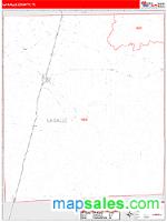 La Salle County, TX Wall Map