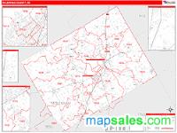 McLennan County, TX Wall Map