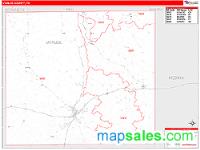 Uvalde County, TX Wall Map