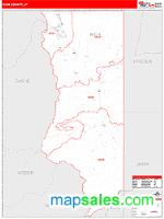 Rich County, UT Wall Map Zip Code