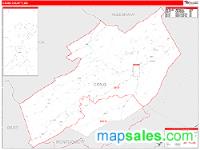 Craig County, VA Wall Map Zip Code