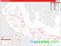 Middlesex County, VA Wall Map