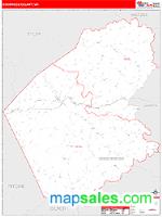 Doddridge County, WV Wall Map