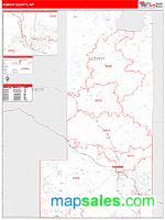 Albany County, WY Wall Map