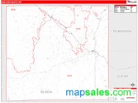 Weston County, WY Wall Map Zip Code