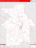 Alexandria Metro Area Wall Map