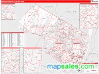 Bergen-Passaic Metro Area Wall Map