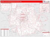 Cincinnati Metro Area Wall Map