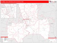 Columbus Metro Area Wall Map