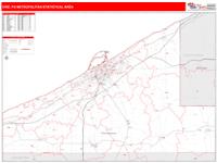 Erie Metro Area Wall Map