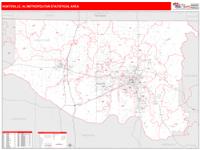 Huntsville Metro Area Wall Map