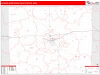 Jackson Metro Area Wall Map