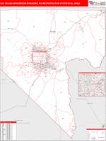 Las Vegas-Henderson-Paradise Metro Area Wall Map