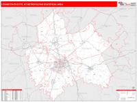 Lexington-Fayette Metro Area Wall Map