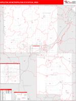 Appleton Metro Area Wall Map