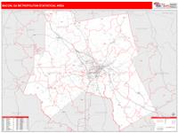 Macon Metro Area Wall Map