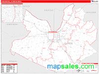 Owensboro Metro Area Wall Map