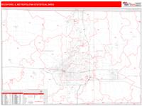 Rockford Metro Area Wall Map